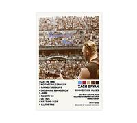ORROBI Zach Bryan Summertime Blues Tracklist Album Cover Poster Canvas Poster Wall Art Decor Print Picture Paintings for Living Room Bedroom Decoration Unframe-style 12x18inch(30x45cm)