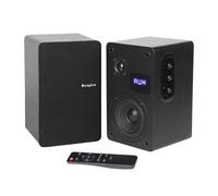 Orroplus 1 Pair 70W RMS 2.0 Active Home Stereo Computer Speaker with Optical Cable ARC/RCA/AUX/BT and Recording Player with 4 Woofer