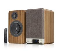 Orroplus - 60W Active Bookshelf Speakers, 3.5" Woofer Speakers, Swivel Speakers with AUX/RCA/BT Input, Home Stereo Speakers with Player Cable