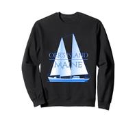 Orr'S Island Maine Coastal Nautical Sailing Sailor Sweatshirt
