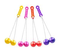 Orsefeliy 4Pcs Swing Ball for Adults, Clacker Ball for Stress & Anxiety Relief, Resistant Lato Toy for Hand Coordination, Sensory Toys Gift for Friends, Family and Stress-Relief Enthusiasts