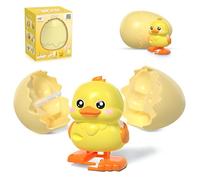 Orsefeliy Hatching Eggs Wind-Up Toys, Hatching Duck Egg, Duck Figure Easter Toys, Eggshells Pop Open & Automatic Walking Ducks, Wind-Up Surprise Eggs, Funny Birthday Party Supplies for Boys & Girls