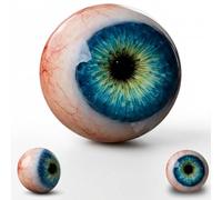 Orsefeliy Hyper-Realistic Monster Eye Ornament, Scary Realistic Eyeball Figurine, Creepy Gothic Decoration Home Decor, Unique Gothic Decor Gift for Horror Fans, Gothic Enthusiast