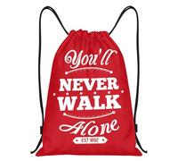 Orsefeliy Liverpool Supporter Drawstring Bag, Waterproof Swimming Bag, Football Draw String Backpack for Matchday or Daily, Adjustable Gym Bag for Men Women, Soccer Gift for Liverpool Fans