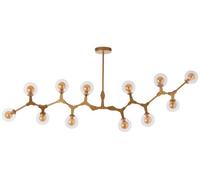 Orsina 12 Arm Gold Finish Pendant Light