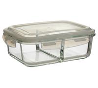Orsina 1520ml Rectangular Food Container, BPA-Free PP Pink Lid Kitchen Food Storage Container, Food Containers in Clear Orsina Clear