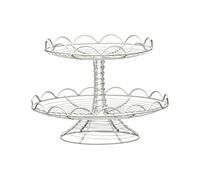 Orsina 2 Tier Cream Wire Cake Stand Orsina Cream