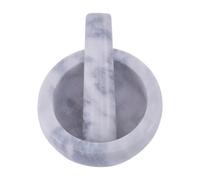 Premier Housewares Grey Pestle And Mortar Marble Large Grey Pestle And Mortar Set Made From Marble Durable Material Grey Color 250ml (11 x 10 x 11 cm)