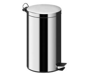 Orsina 20L Kitchen Pedal Bin, Stainless Steel Pedal Waste Bin With Inner Bucket, Hands-Free Foot Pedal Dustbin