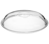 Orsina 24cm Frypan Lid, Heat-Resistant Glass Lid With Steam Vent For Safe Cooking, Durable Replacement Lid in Clear Orsina Clear