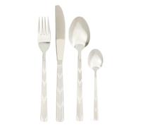 Avie 24 Piece Etched Cutlery Set