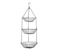 Interiors By Ph 3 Tier Hanging Baskets - Chrome