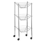 Interiors by PH 69x28cm 3 Tier Storage Cart Chrome, none