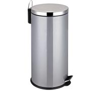 Orsina 30 Litre Matte Black Pedal Bin, Large Capacity Waste Bin With Soft Close Lid & Inner Bucket, Sleek Modern in Grey Orsina Grey