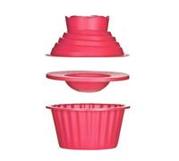 Orsina 3Pc Hot Pink Giant Cupcake Set