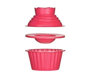 Orsina 3Pc Hot Pink Giant Cupcake Set