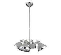 Interiors by PH 4 Light Grey Shades Pendant Light, Grey