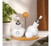 Premier Housewares 4pc Round Condiment Set