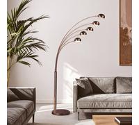 Premier Housewares Zeus 5 Arced Lights Floor Lamp
