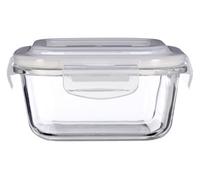 Orsina 520Ml Square Food Storage Container, Bpa-Free Pp White Lid Kitchen Food Storage Container, Food Containers