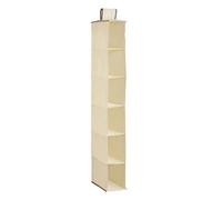 Orsina 6 Section Cream Hanging Shoe Organiser