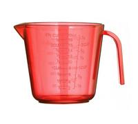 Premier Housewares Measuring Jug Red Measuring Cups Plastic Measuring Jugs For Daily Use Kitchen Accessories 600ml Measuring Cup w15 x d12 x h11cm