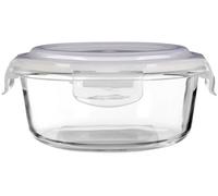 620ml Round Food Storage Container, BPA-Free PP White Lid Kitchen Food Storage Container, Food Containers