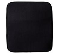 Orsina Absorbent Black Dish Drying Mat,kitchen Counter Draining Pad,water-Proof Dish Drainer Mat,sink Drying Pad