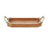 Vine Small Rectangular Tray, Sustainable Acacia Wood Premier Housewares Natural One Size
