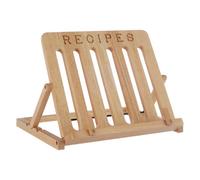 Premier Housewares Rubberwood Book Stand Book Holder Cookbook Stand For Kitchen Book Stand For Desk Recipe Book Stand 7 X 33 X 27 Cm