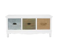 Orsina Aesthetic Coffee Table, Sturdy And Durable White Coffee Table, Aesthetic Style Wooden Cocktail Table