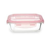 Orsina Airtight 640Ml Rectangular Glass Container, Premium Kitchen Container For Storage, Leak Proof Container