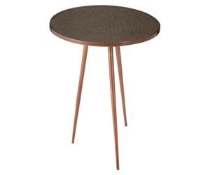 Orsina Akola Copper Finish Side Table