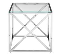 Orsina Allure End Table With Cross Base