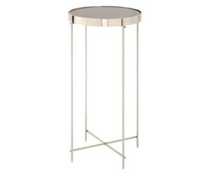 Orsina Allure Grey Mirror Tallside Table