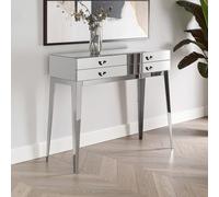 Orsina Allure Lure 4 Drawers Console Table in Silver Orsina Silver