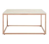 Orsina Allure Square Rose Gold Coffee Table