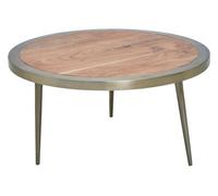Orsina Almora Acacia Wood Round Coffee Table