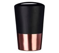 Alpha Toothbrush Holder, Black & Copper