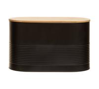 Maison by Premier Black Bread Bin