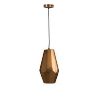 Orsina Aluminum Copper Finish Small Pendant Light, Pendant Light Shade, Easy Installation Ceiling Pendant in Gold Orsina Gold