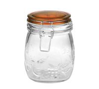 Orsina Amber Plastic Lid Deli Jar - 700Ml
