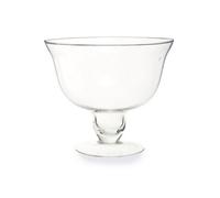 Ambra Clear Glass Tulip Bowl