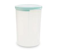 Ample Storage 2.25 Ltr Three Section Storage Container, Clear Food Organizer, Versatile Food Container Premier Housewares Clear One Size