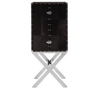 Orsina Ample Storage Cross Base Drinks Cabinet, Timeless Design Drinks Storage Cabinet, Luxurious Wooden Cabinet