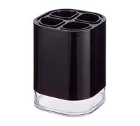 Orsina Ando Acrylic Toothbrush Holder in Black Orsina Black