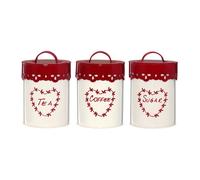 Orsina Anglaise Tea Coffee & Sugar Canister Set