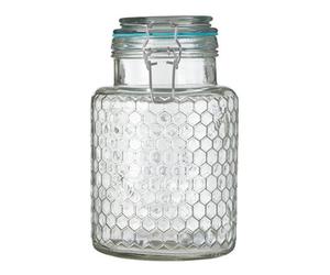 Orsina Apiary Blue Seal Small Glass Jar