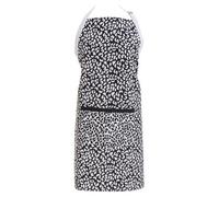 Orsina Apron, Chic Leopard Print Design With Adjustable Neck And Waist Straps, Shields Clothing During Cooking