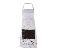 Premier Housewares Apron, Cotton, White/Black